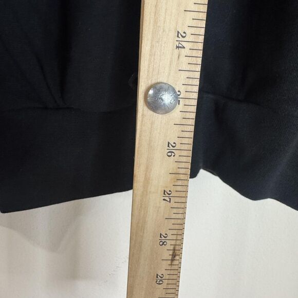 Fear Of God Essentials Hoodie Mens Small Black Fleece Pullover Sweatshirt Logo - Picture 10 of 15